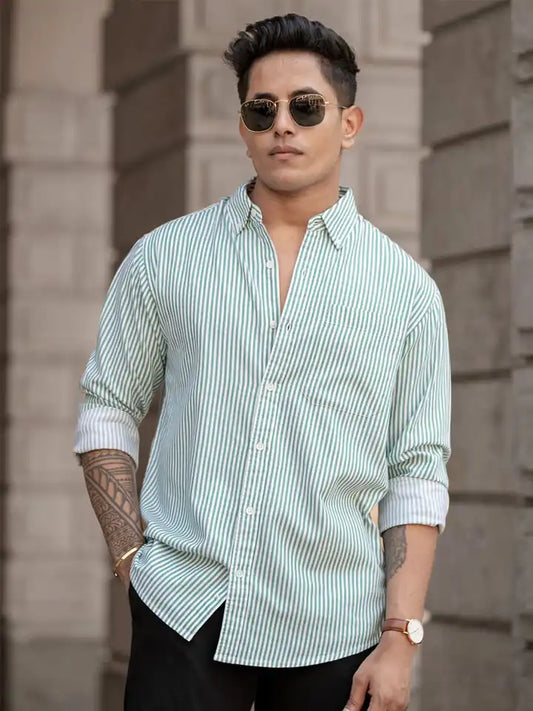 Men's linen casual shirt