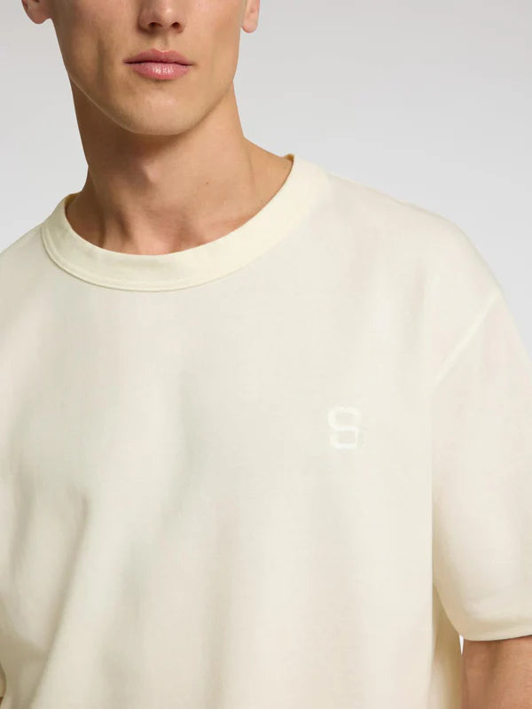 Beige Relaxed Fit T-shirt